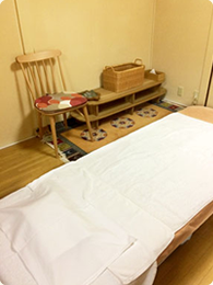 あさの葉治療院院内の様子